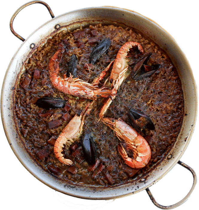 Paella marinera